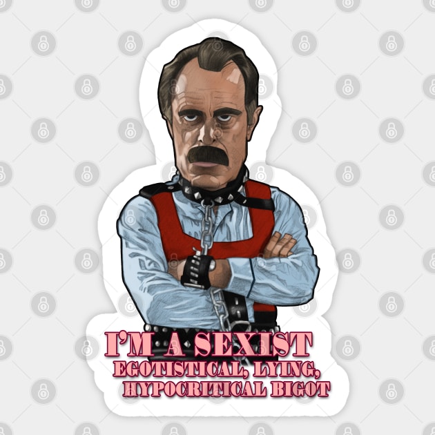 Franklin Hart Jr Sticker by AndysocialIndustries